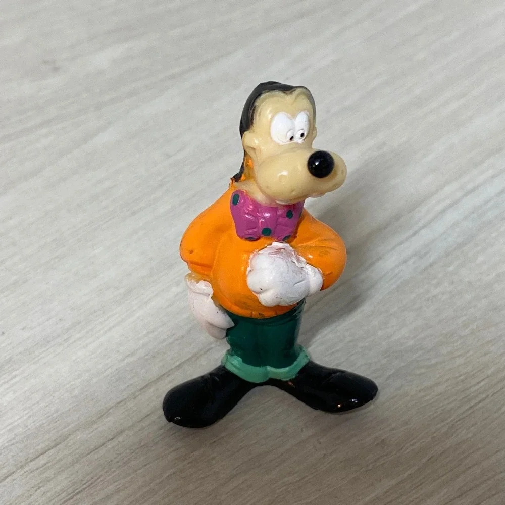 Vintage Disney Goof Troop PVC Figures Max Goofy PJ Skateboard Skates Toy Set